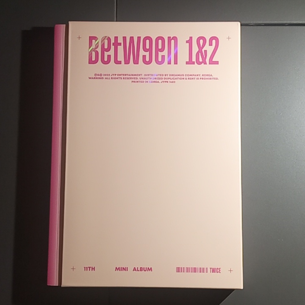 TWICE Between 1&2 Kpop album